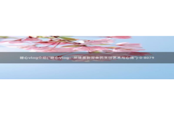 国产糖心vlog大全：糖心vlog介绍(\