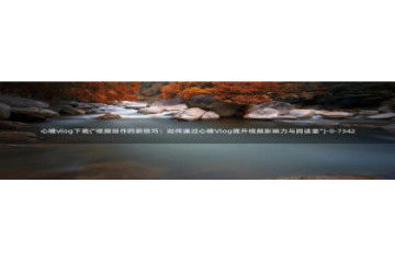 糖心vlog小二：心糖vlog下载(\